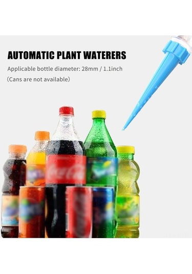 Pazly Tam Otomatik 4'lü Bitki Sulama Çubuğu Seti - Ev Ve Bahçe Bitkileri İçin Pratik Sulama Çözümü