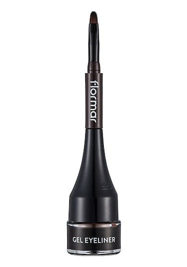 Flormar Özel Fırça Başlıklı Yoğun Pigmentli Mat Jel Eyeliner-gel Eyeliner-003 Bole Brown-8690604591893