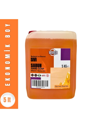 Wbrex Misk Amber Sıvı Sabun 5 L