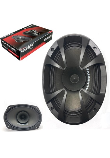 Massıve Ms-m690fx Oto Midrange Oval 6x9 İnç 300 Watt 120 Rms