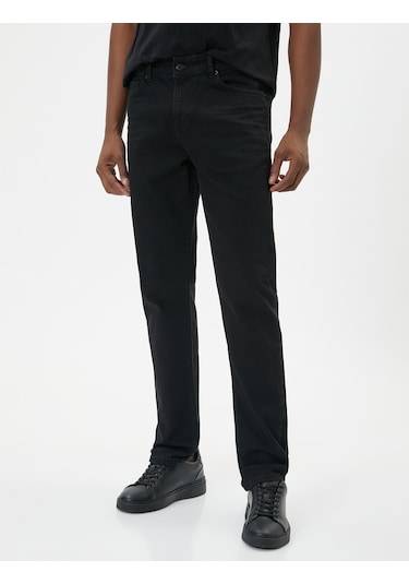 Koton Slim Fit Kot Pantolon - Brad Jean Siyah 4sam40188nd 4SAM40188ND999 Siyah Koton Slim Fit Kot Pantolon - Brad Jean Siyah 4sam40188nd 4SAM40188ND999 Siyah