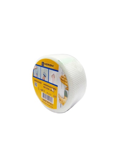 Meşem Alçıpan Derz Bandı 48x45 Yard Mes4510