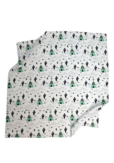 Müslin Örtü İkili 90x90 Minicik Kaktüs Bahçesi-minicik Kuala Sevgisi