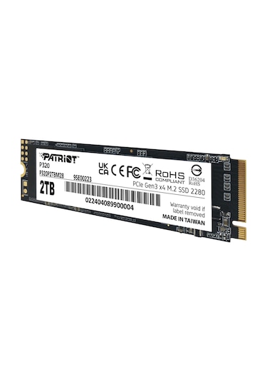 Patriot P320 2tb 3000/2200mb/s Nvme M.2 Ssd Disk P320p2tbm28