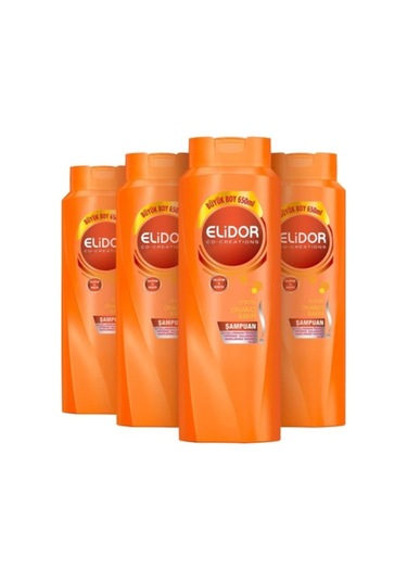 Elidor Anında Onarıcı Bakım Şampuan 4 x 650 ML