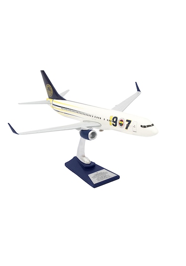 Zekupp Boeing 737-800 1/100 Ölçek Fenerbahçe Lisanslı 1907 Tasarı