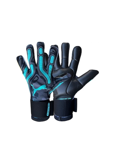 Ultra Ultimate Rush Üst Düzey Tam Profesyonel Kaleci Eldiveni Siyah