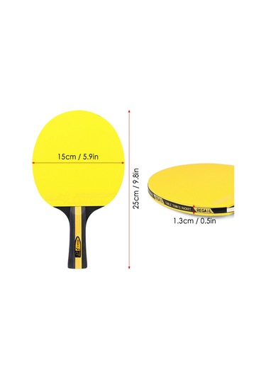 Ranyeek Shınıng-04 Yeşil Renkli Polar Ahşap Tenis Raketi Seti 2 Raket + 3 Top + Çanta