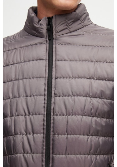 Ds Damat Slim Fit Gri Rüzgar Geçirmez Elyaf Dolgulu Şişme Mont 3hf07ort04262 301 Ds Damat Slim Fit Gri Rüzgar Geçirmez Elyaf Dolgulu Şişme Mont 3hf07ort04262 301