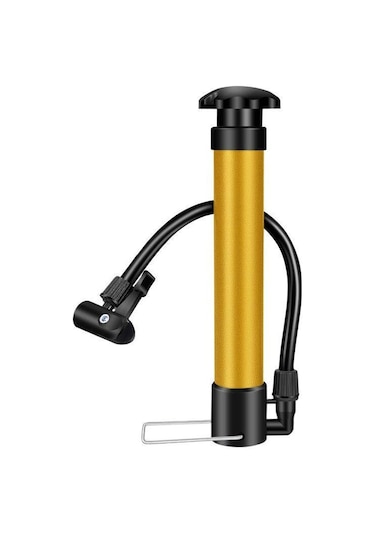 Bisiklet Pompası Top Şişirme Araba El Hava Pompa İğne Hediyeli