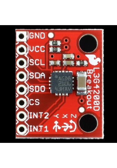 Orijinal Sparkfun 3 Eksen Jiroskop L3g4200d