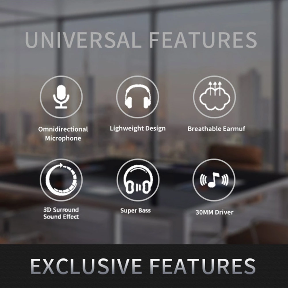 Moveevo Sy440mv Kablolu Oyun Kulaklığı, Usb Bağlantı, 120 Ayarlanabilir Mikrofon, Genişletilebilir Başlık, Siyah+yeşil Açık Paket