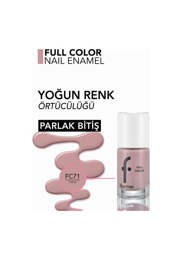 Flormar Oje - Full Color Nail Enamel C71 Culture 8690604528585