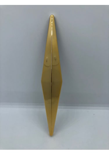 Plastik, 20 Cm Gold Kaplama Çivili Klapa 4 Adet