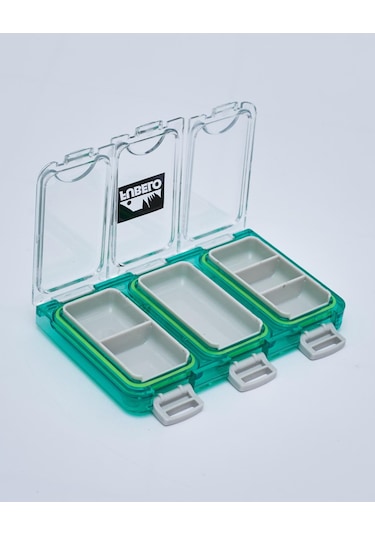 Fubelo Fubox Spare Sızdırmaz Klips-iğne-halka Saklama Kutusu Yeşil