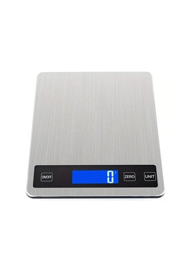 Dashanshop 15kg 1g Hassas Dijital Mutfak Terazisi Usb Sarjli Tare Olmadan Birim Donusumu Genis Platform Meyve Sebze Pisirme Gida Temasina Uygun Saglam Plastik -