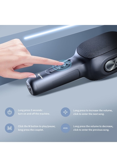 Zealot S58 Kablosuz Bluetooth Karaoke Mikrofon Şarj Edilebilir Ev Ktv Parti El Mikrofonu Hoparlörü - Pembe 682000363b