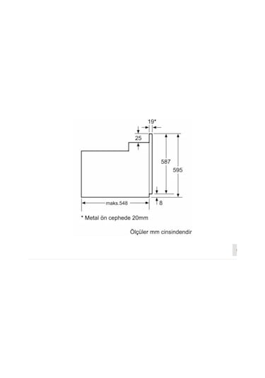 Profilo FRMA226B 66 L Ankastre Fırın