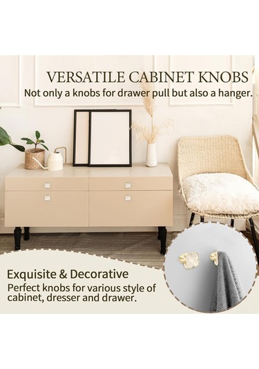 Hfambition Altın Bakır Kapak Çiftliği Desenli Dolap Düğmeleri - 6 Adet Çinko Alaşımlı Tek Delik Kabinet Tutamakları