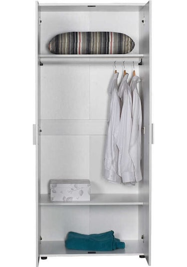 adoremobilya Trendline 2 Kapılı Gardırop-Beyaz