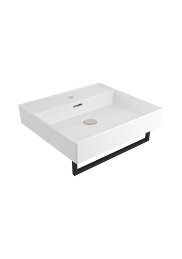 Bocchi Milano 1644-001-0126 Tezgahüstü Lavabo Parlak Beyaz 50 CM