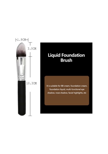 Teltree 10'lu Profesyonel Makyaj Fırçası Seti - Yumuşak Yapay Lifli, Cilt Dostu, 5 Büyük 5 Küçük Fırça