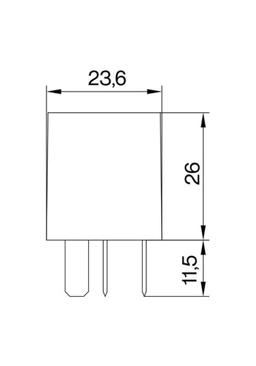 Sanel Silecek Rölesi 24 Volt Ssg993