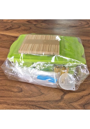 Springsun 12'li Silikon Dondurma Kalıbı - Pratik Ev Kullanımı İçin Dayanıklı Buz Küpü Seti Çok Renkli