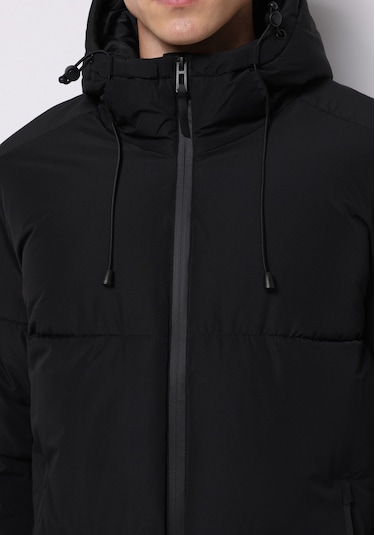 Colins Slim Fit Erkek Siyah Mont Cl1076713 Q1.v1 Blk Siyah