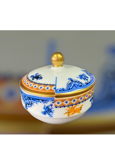 Fermato Porselen Kapaklı Şekerlik Hybrid 1 Serisi Çok Renkli