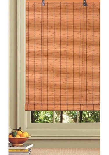 Bambu Stor Açık Kahve 90X160 Cm Kahverengi