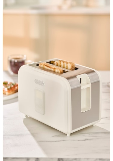 Karaca Multicrust Retro Ekmek Kızartma Makinesi Cream