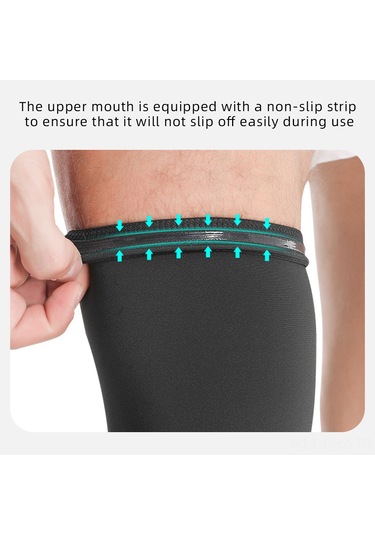 Aubyhe Xl Siyah Spor Diz Koruyucu: Çift Katlı Döşeme, Şok Emici, Yaralanma Riskini Azaltır - Tek Adet Siyah