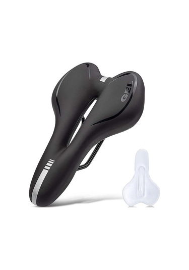 Fochsia B Tipi Kırmızı Stil Yumuşak Bisiklet Koltuğu Mtb Dağ Yol Bisikleti Koltuğu Rahat Yumuş Altın