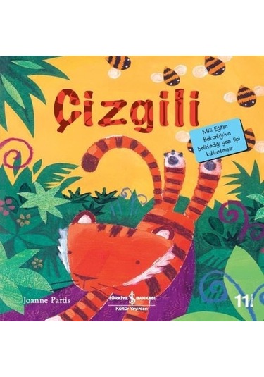 Çizgili-İlk Okuma Kitaplarım - Joanne Partis - İş Bankası Kültür Yayınları