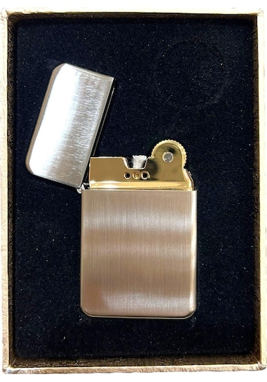 Füme Benzinli Metal Çakmak 109426