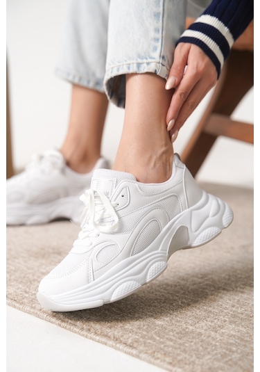 Daxtors Garantili D0164 Günlük Ortopedik Kadın Sneaker Spor Ayakkabı Çok Renkli