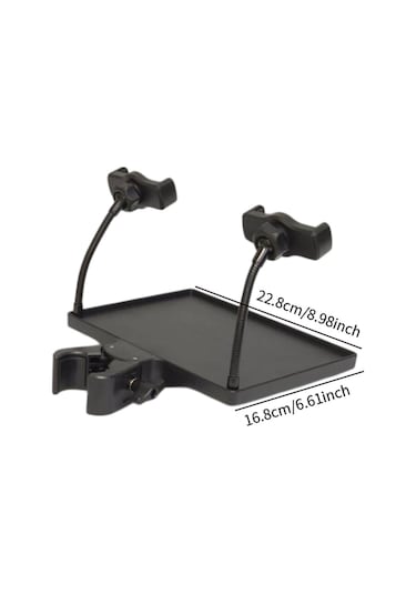 Suntek Mikrofon Standı Tepsi Ses Kartı Raf 2-telefon-tutucu-ile