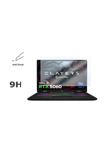 Game Garaj Slayer5 7xl-5060 17 İnç Ekran Koruyucu Nano 16:10