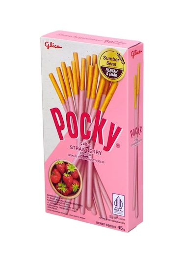 Glico Pocky Strawberry 45 G