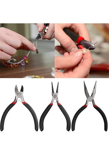 Jialan Takı Yapımı Alet Seti 22 Adet Takı Onarım El İşi Ve