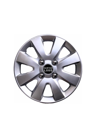 Renault Clio 4 14'' Inç Gri 4lü Set Jant Kapağı