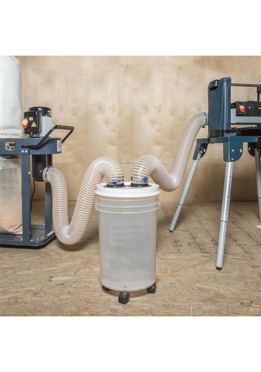 Powertec 70292 10 Cm Siklon Toz Toplama Dirsekler Ve Bağlayıcılar 1