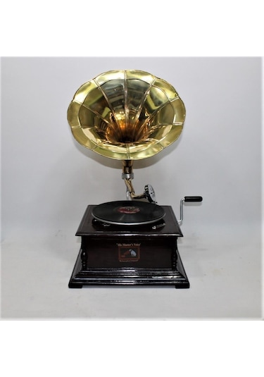 Kare Sade Gramofon Düz Borulu