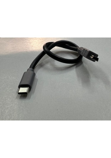 25 Cm Mini Usb Typec Kablo 25 Cm 5 Pin Type-c Kablo