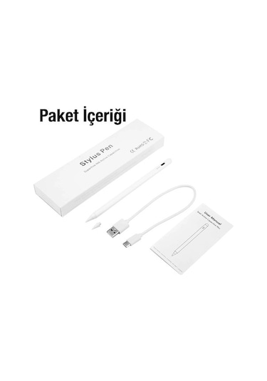 Ximistore9 İpad İçin Manyetik Elektrikli Kalem - Yanlış Dokunuş Engeli,  Pencil Uyumlu, Hassas El Yazısı Ve Çizim İçin Dijital Tablet Stili