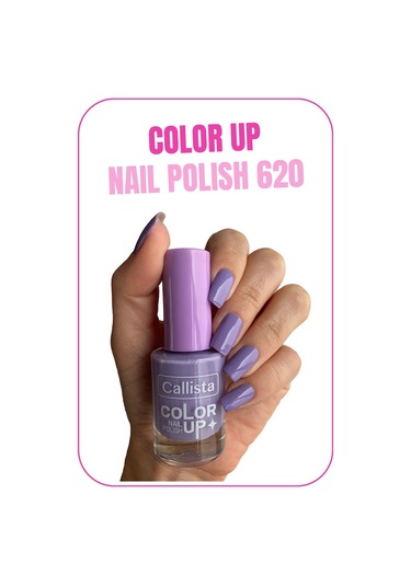 Callista Color Up Nail Polish Oje 620 Lilac Clouds - Mor