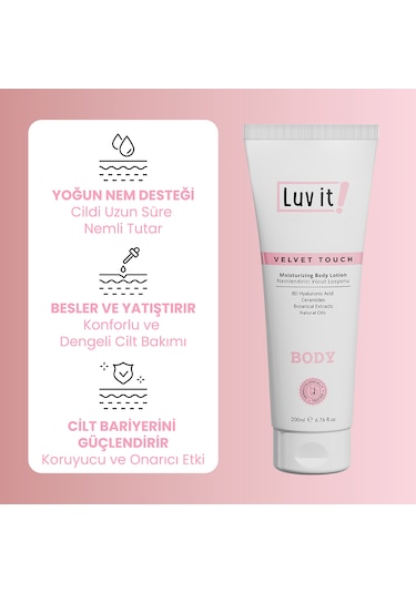 Luv İt Nemlendirici Vücut Losyonu