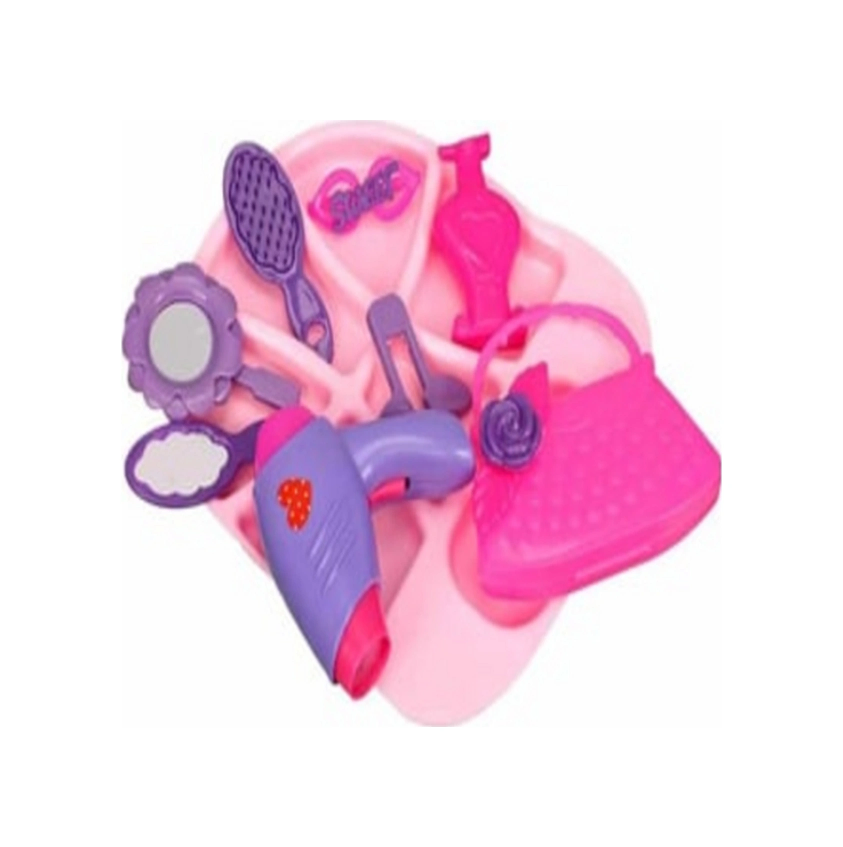 Toys 2615 8 Parçalı Sürüklemeli Makyaj Seti Bavulum