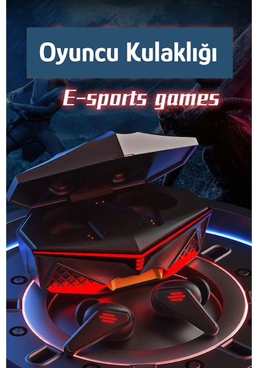 Serreha K98 Minimum  Işıklı Metal Kasa Gaming Bluetooth Oyuncu Kulaklığı